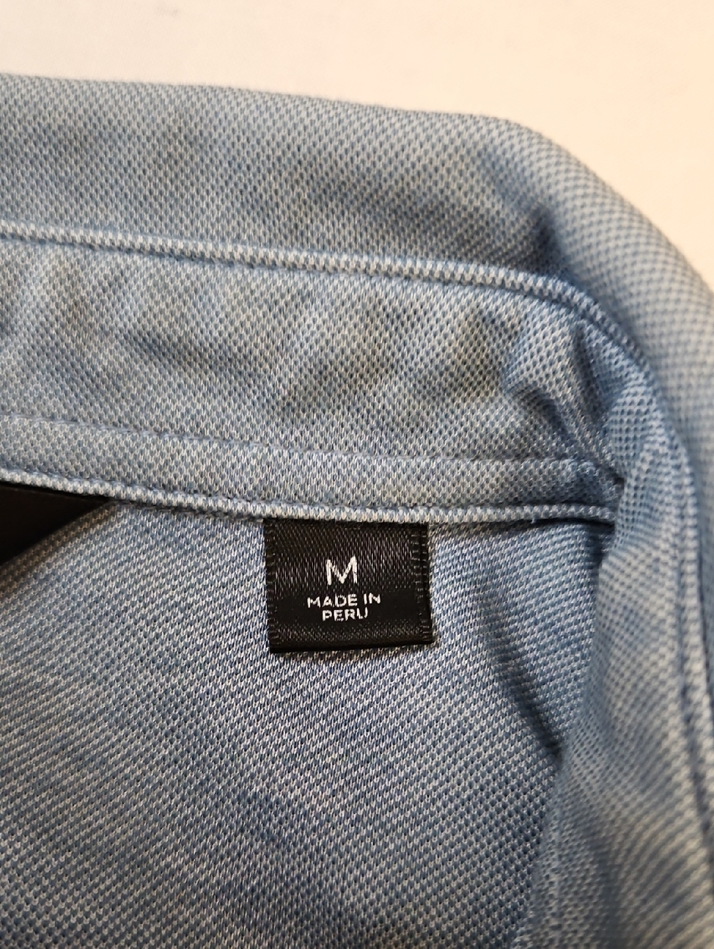 Travis Mathew Golf Polo, Blue/gray, Size Medium - Picture 7 of 10